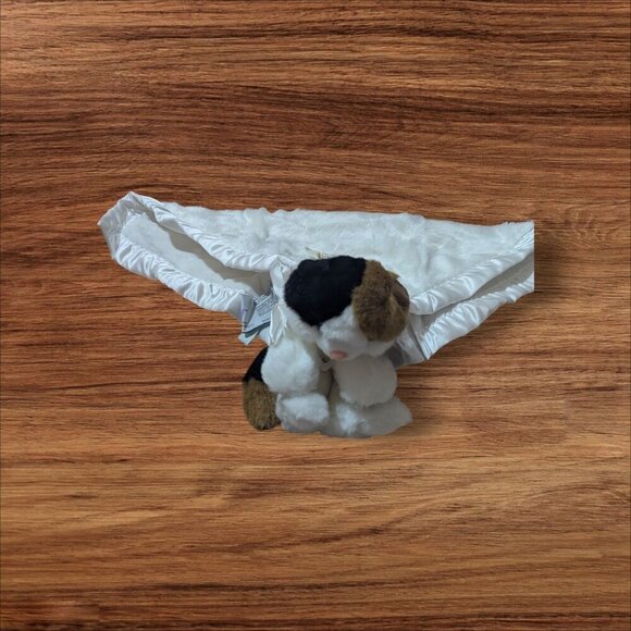 My Banky Calicos Cat Plush Security Blanket Silk Edging My Name Is Caileigh 15x1 - Picture 2 of 12